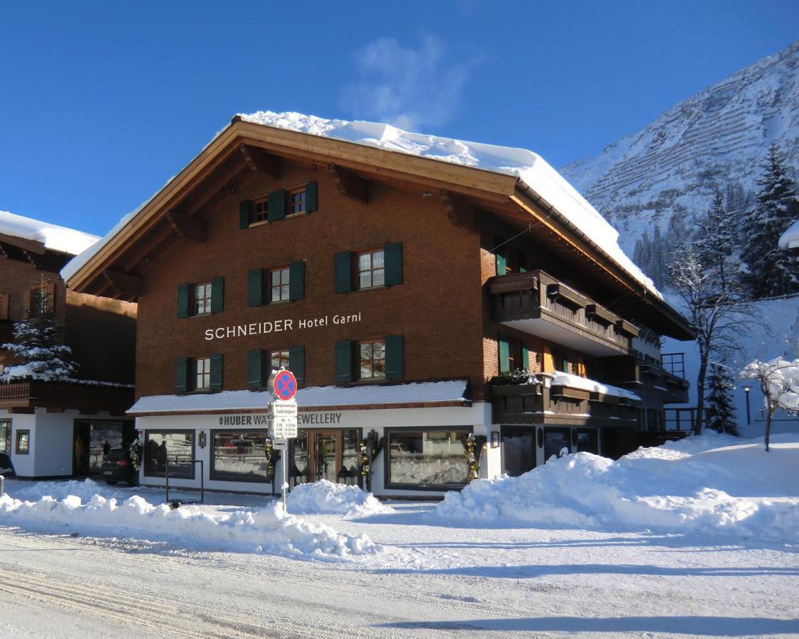 Hotel Garni Schneider Lech am Arlberg Exterior foto